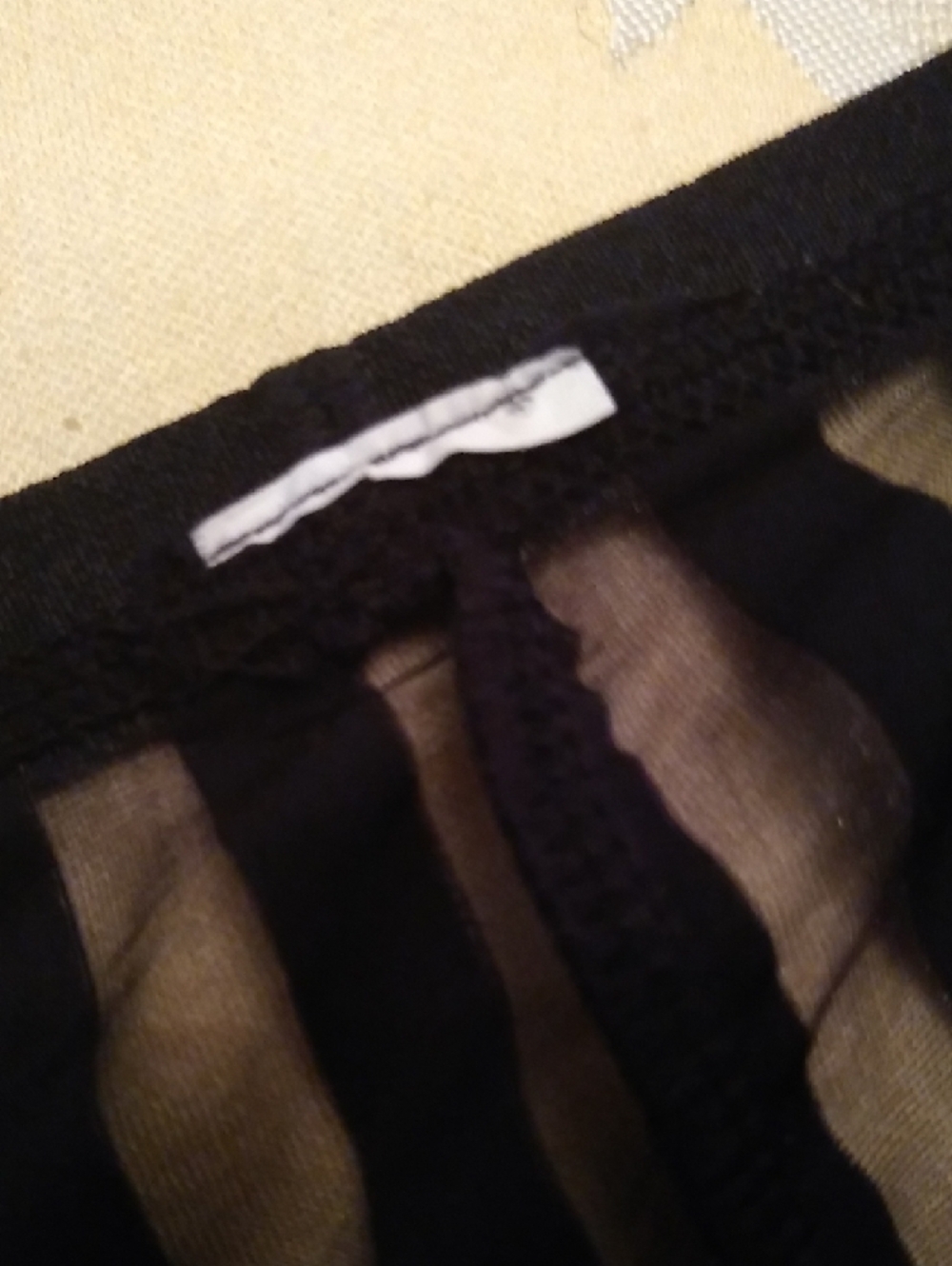 Men's Sheer Stripe Boxer Briefs - Black - Picture 3 of 9